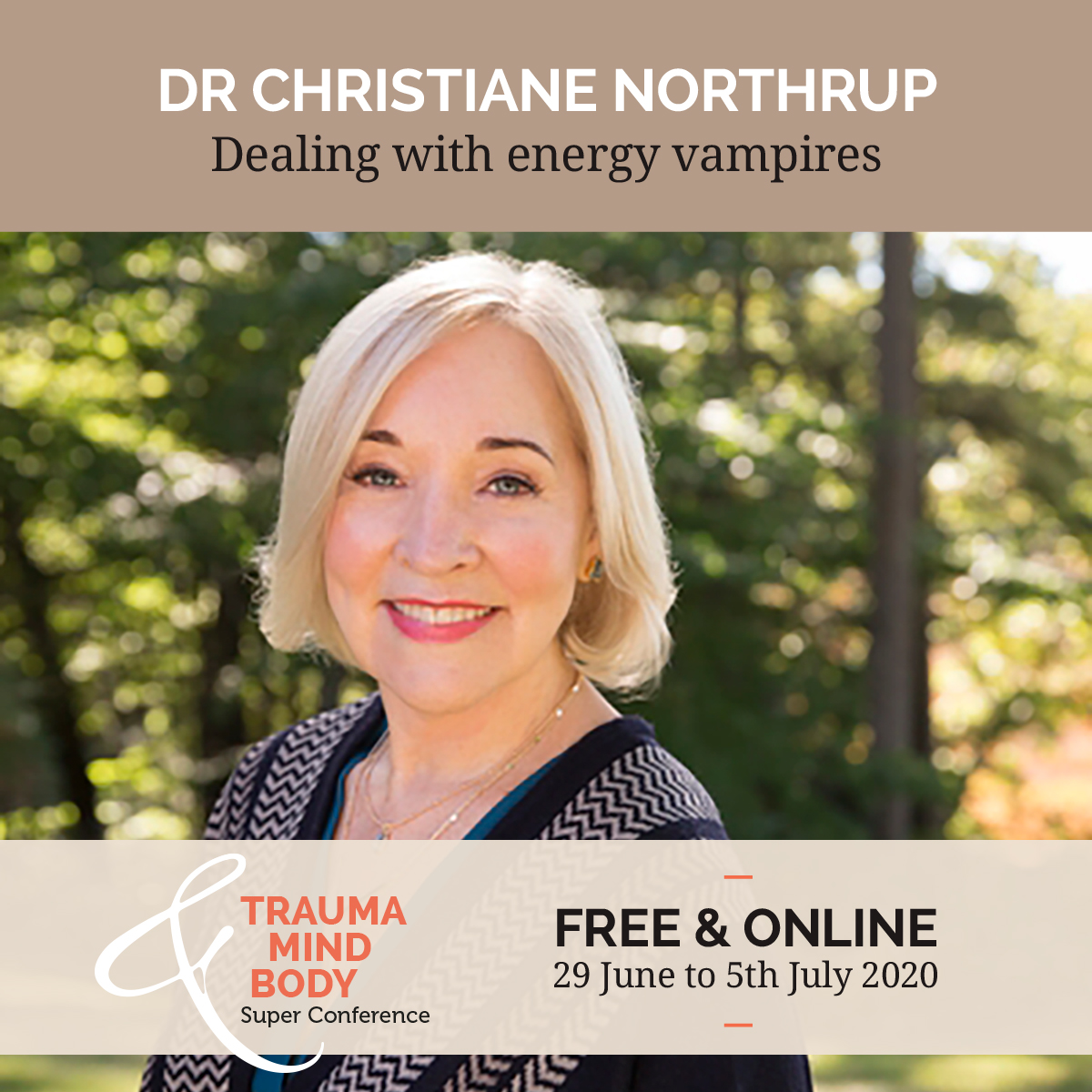 Dr Christiane Northrup
